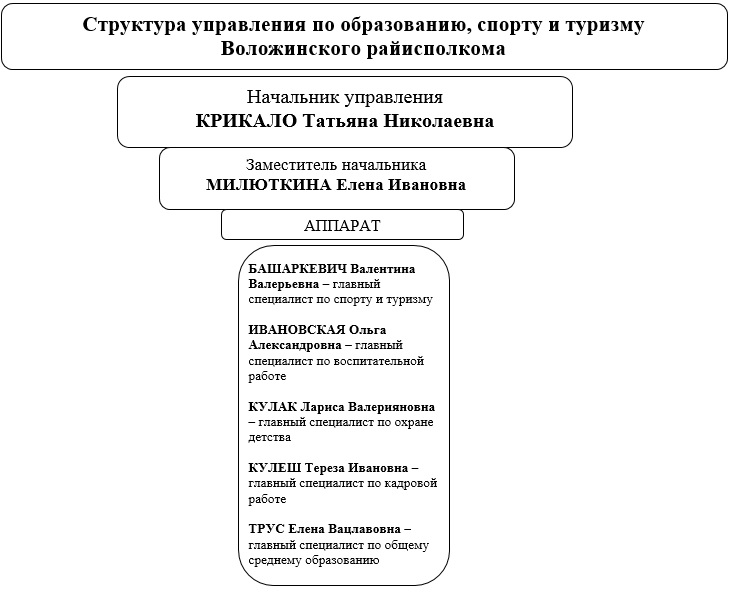 Отделы исполнительного комитета муниципального образования